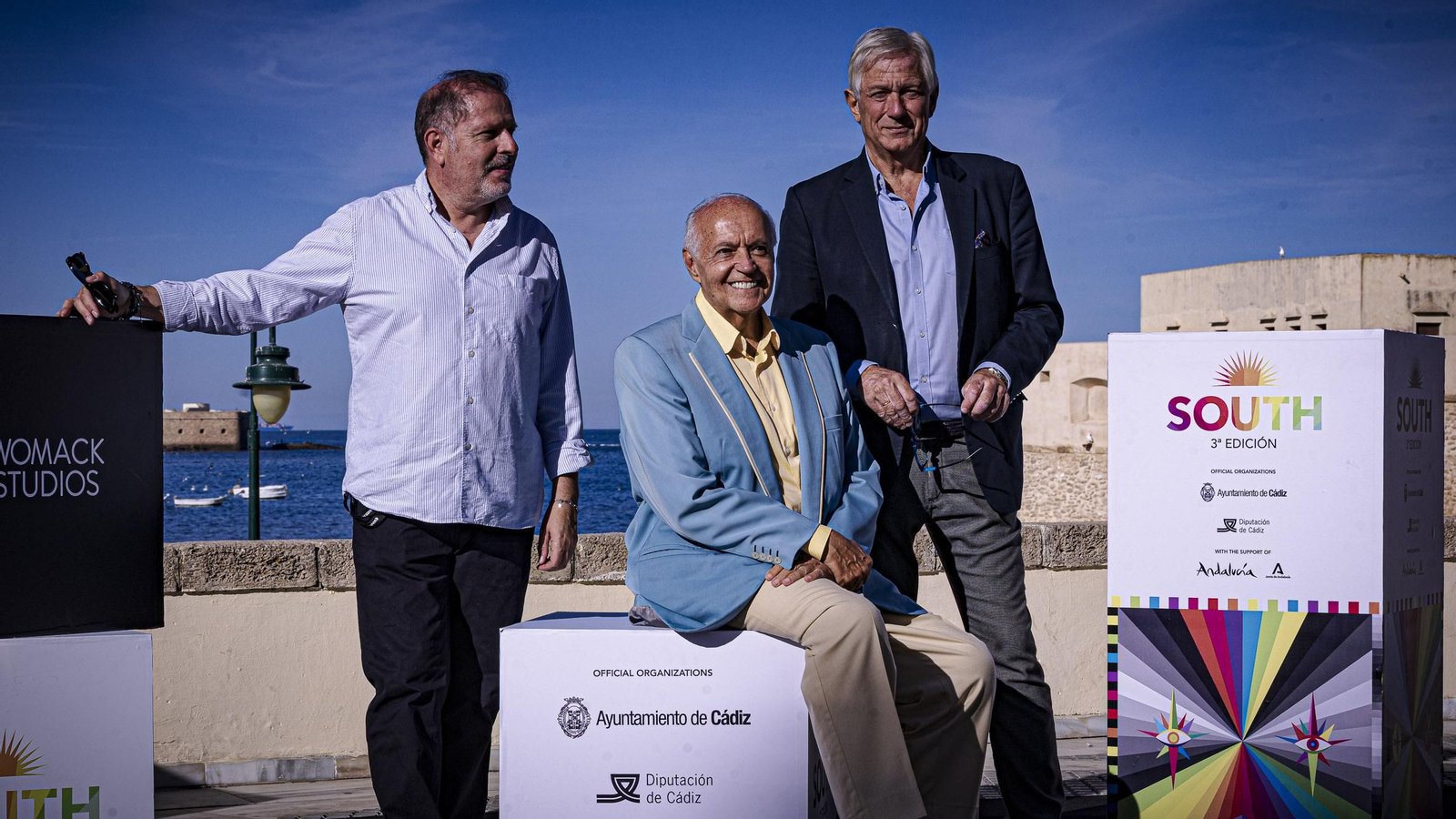 Las imágenes del photocall del sábado 13 del South Series Festival en La Caleta de Cádiz