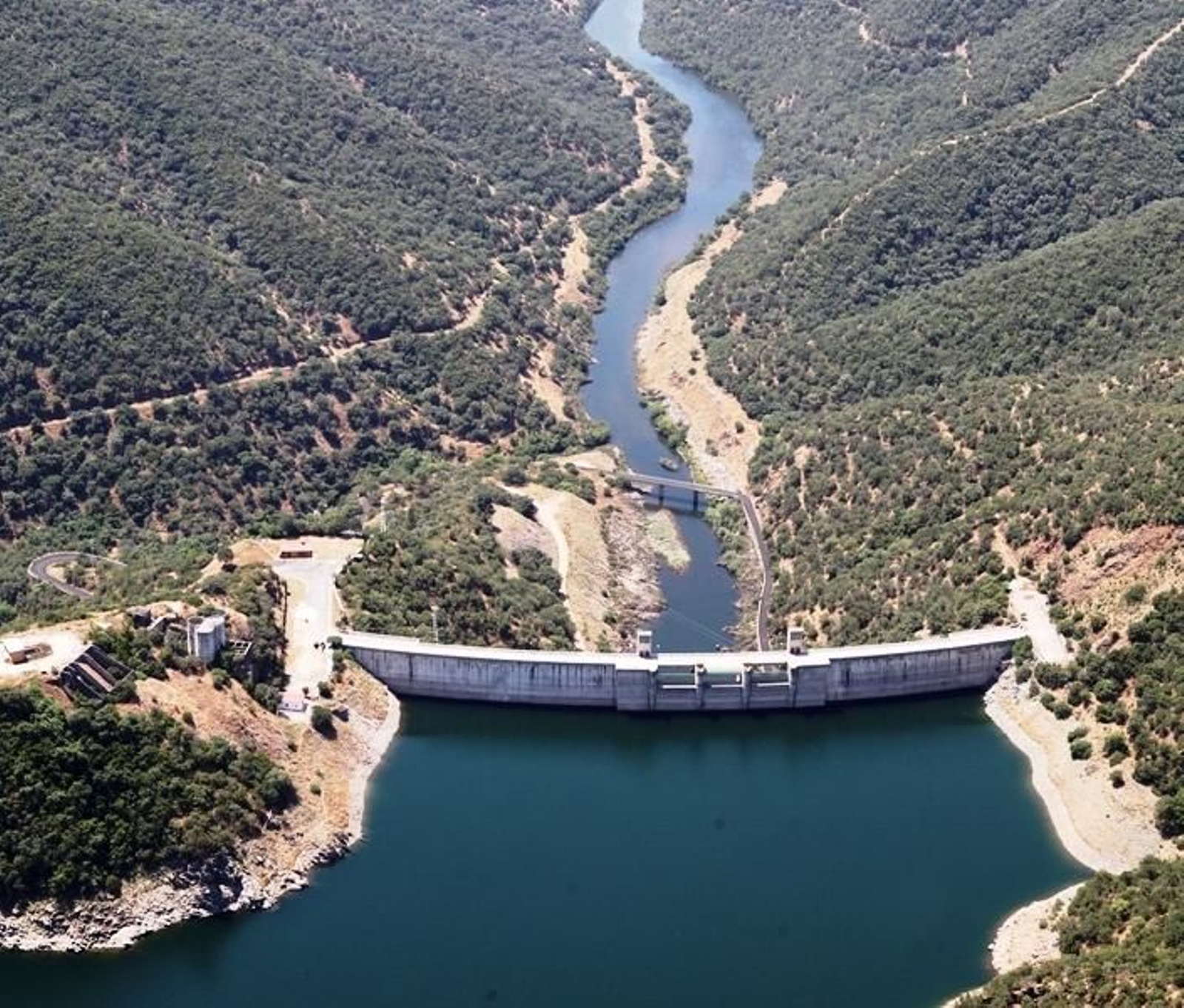 Embalse del Bembézar.