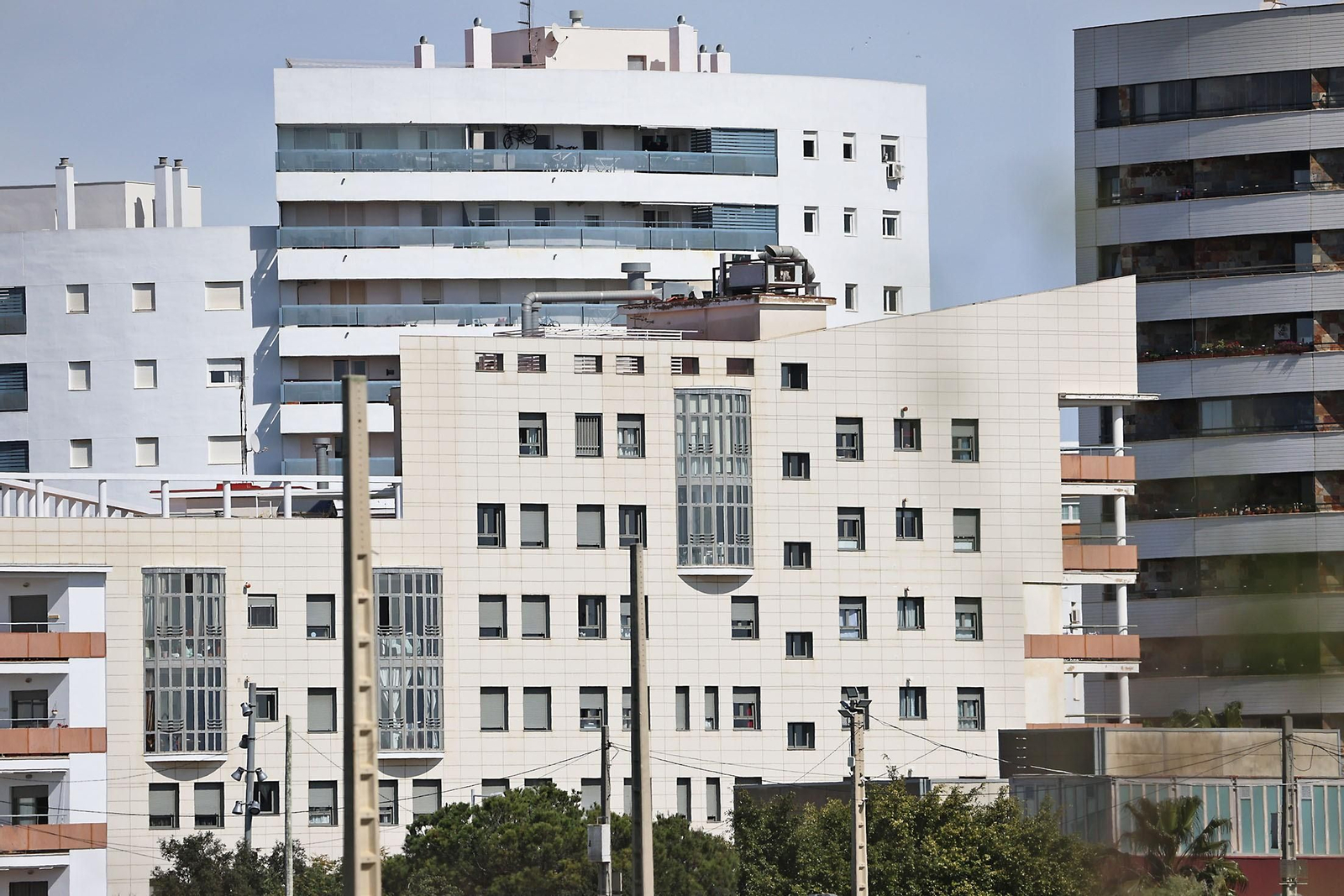 Bloques de viviendas en Huelva capital.