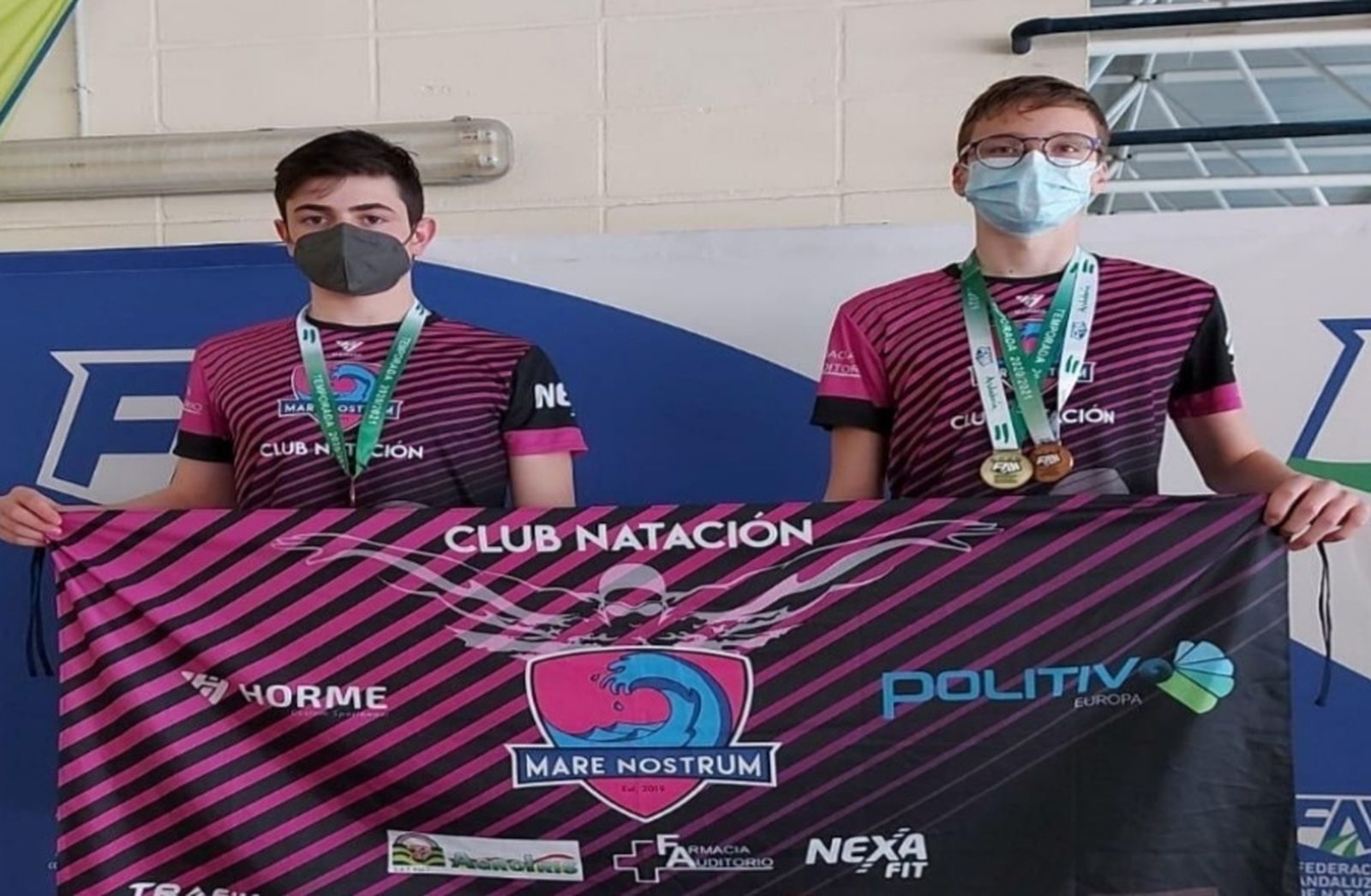 Cinco medallas para Mare Nostrum en el Andaluz Alevín