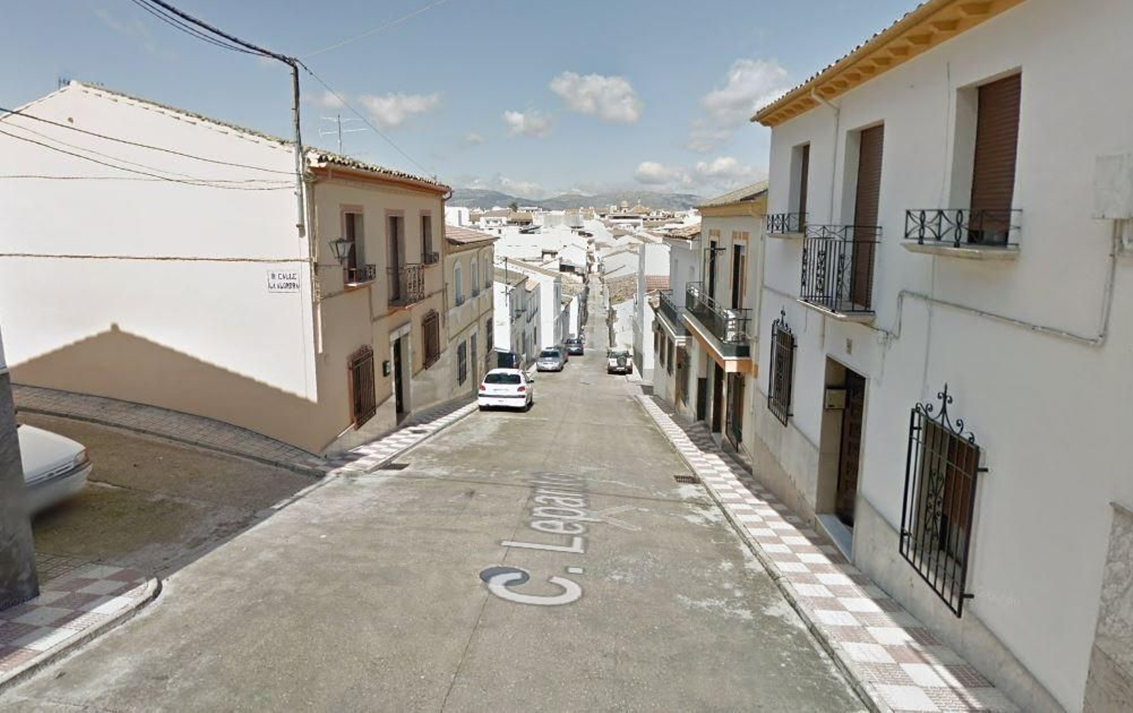 Imagen de la calle Lepanto donde ha ocurrido el accidente.