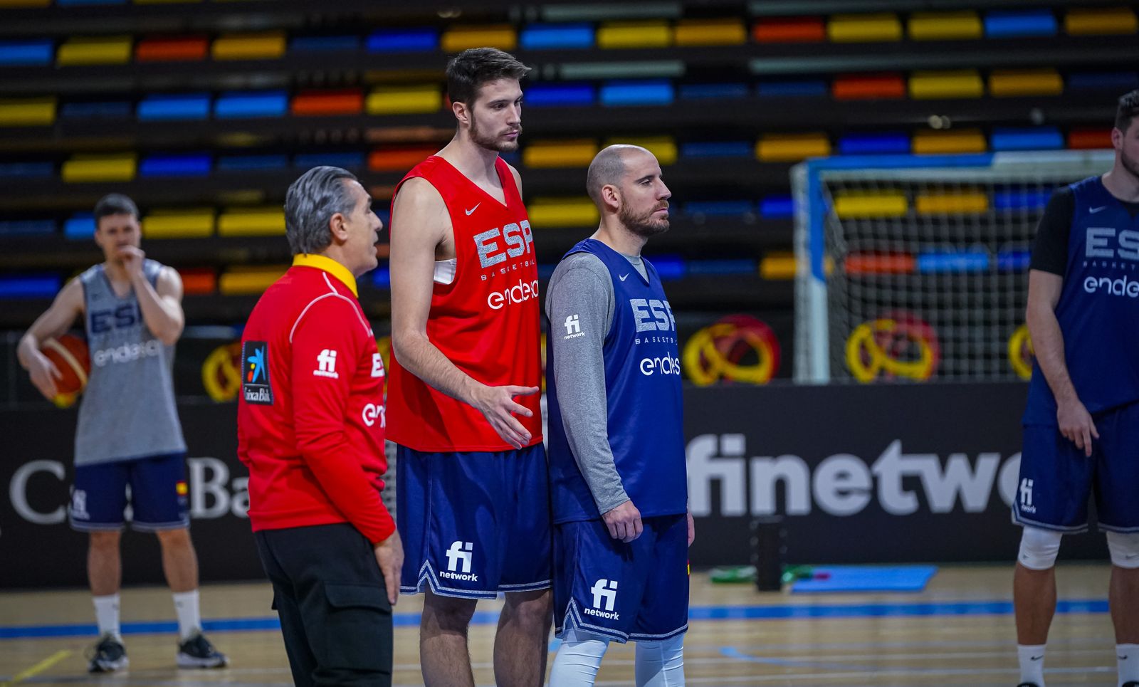 Fotos: Los jugadores del Unicaja ya entrenan con España