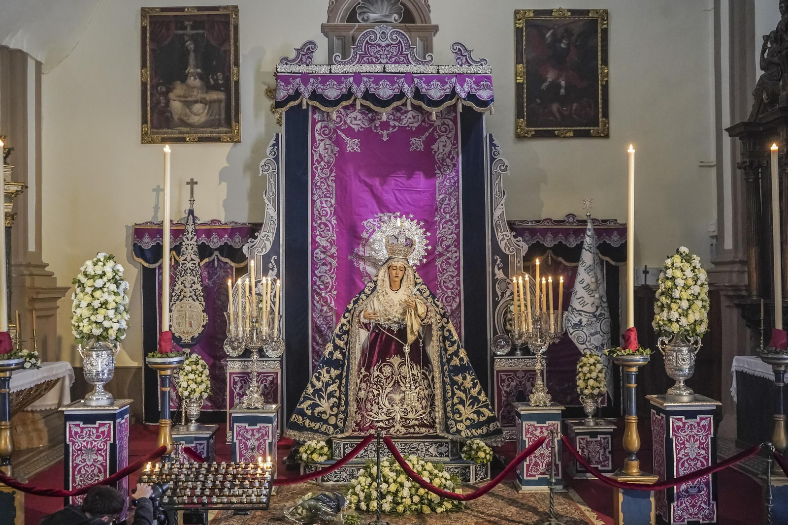 La veneración de la Virgen de la Concepción, en imágenes