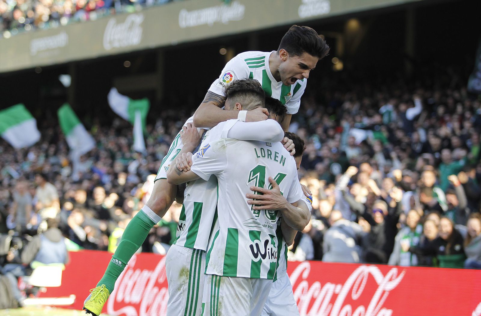 El Real Betis-Villarreal, en imágenes