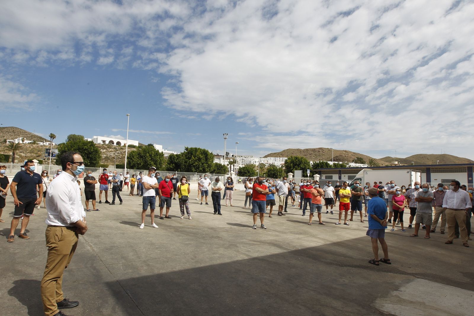 Fotogalería protestas pescadores de Carboneras