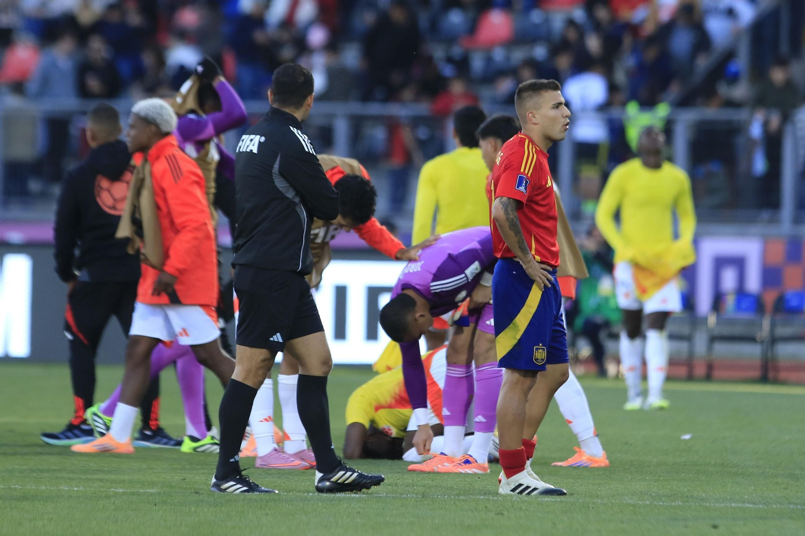 Las fotos del España-Colombia sub 20