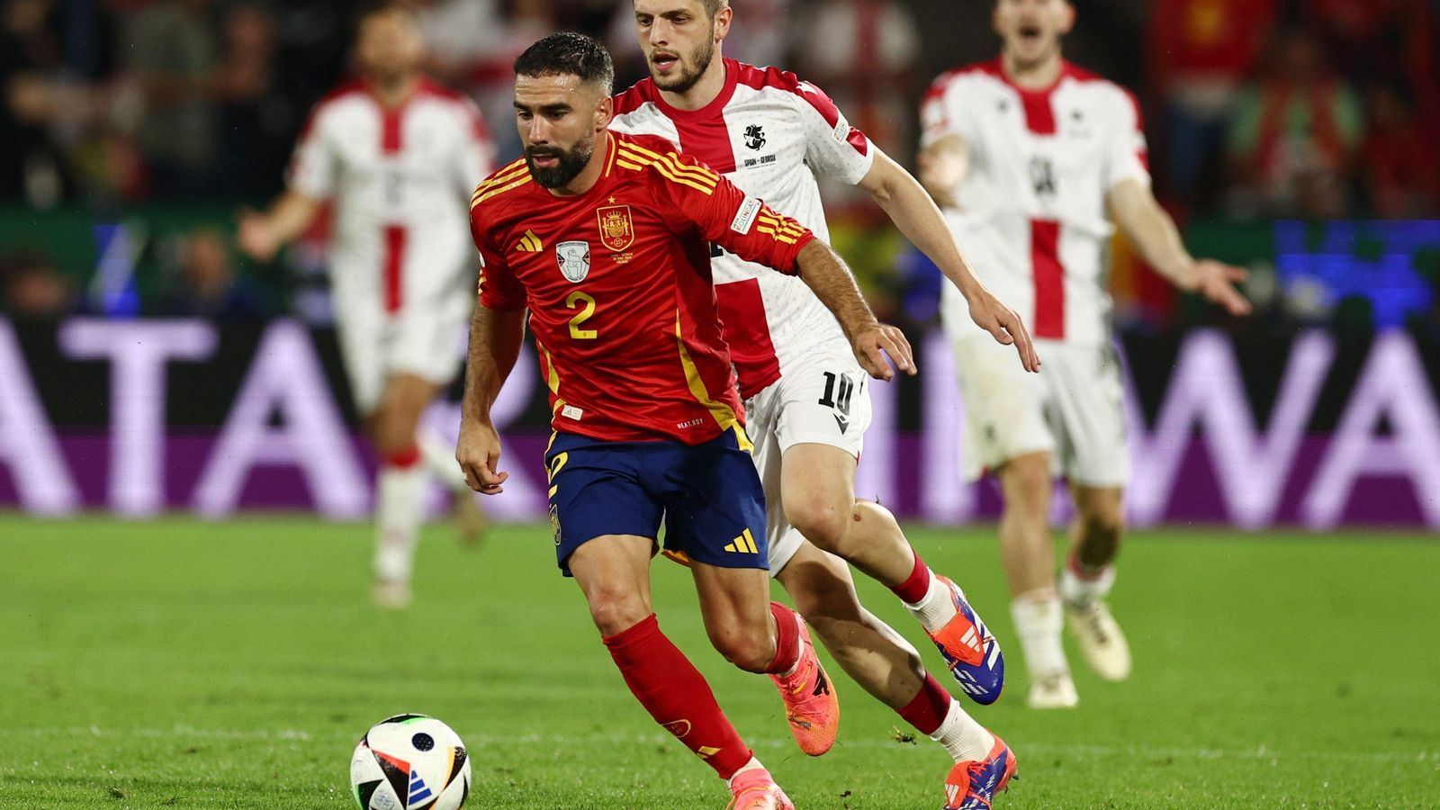 Las mejores fotos de la goleada de España a Georgia