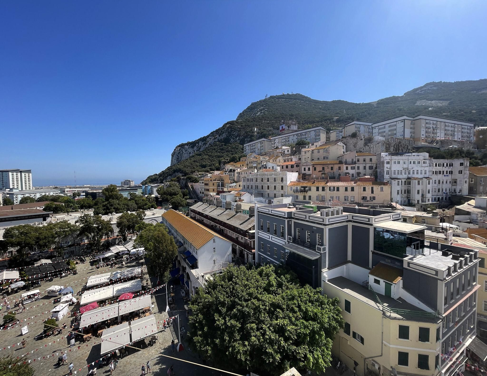 Vistas de Gibraltar.