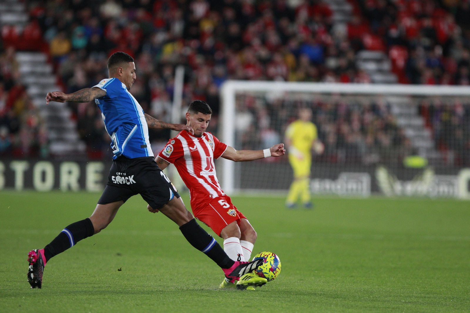 Imágenes del partido U.D. Almería-R.C.D. Espanyol