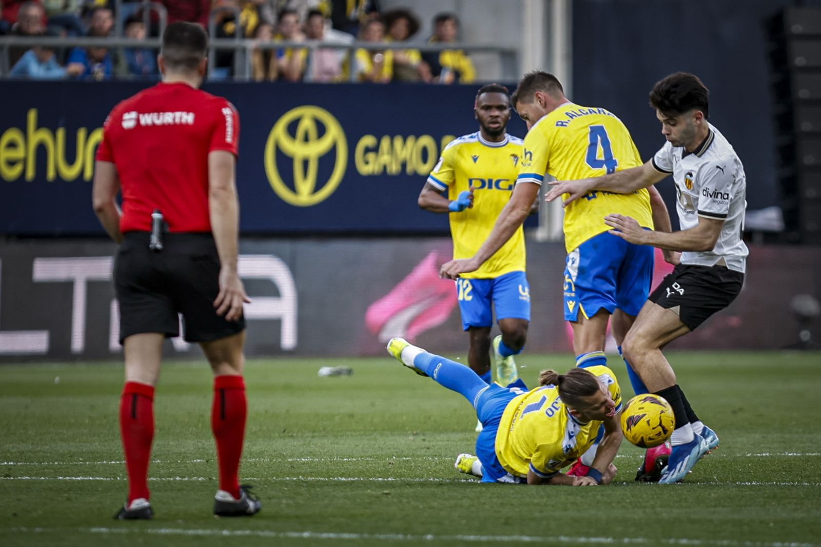 Partido de fútbol Cádiz CF - Valencia CF