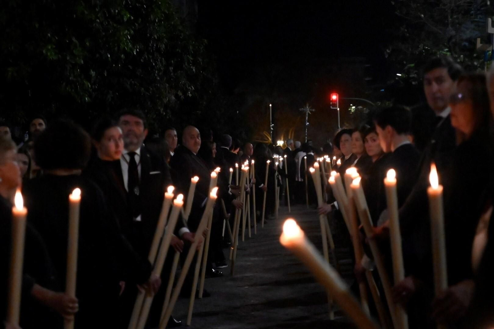 El vía crucis del Cristo de la Providencia, en imágenes