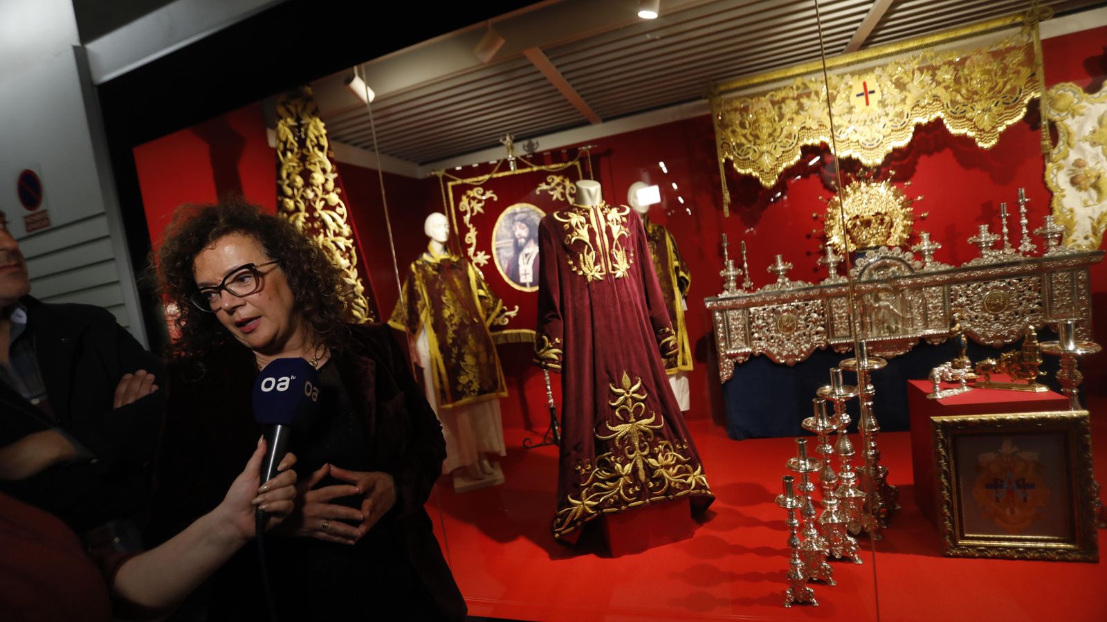 La exposición de Semana Santa en El Corte Inglés de Algeciras