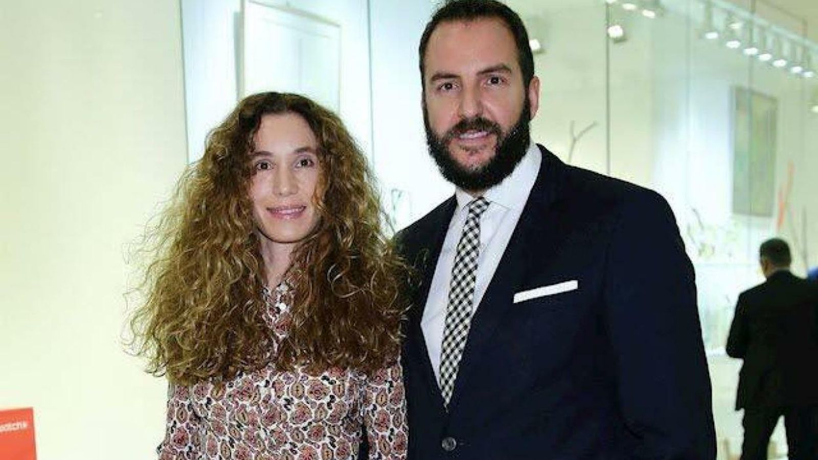 Borja Thyssen con su mujer, Blanca Cuesta.