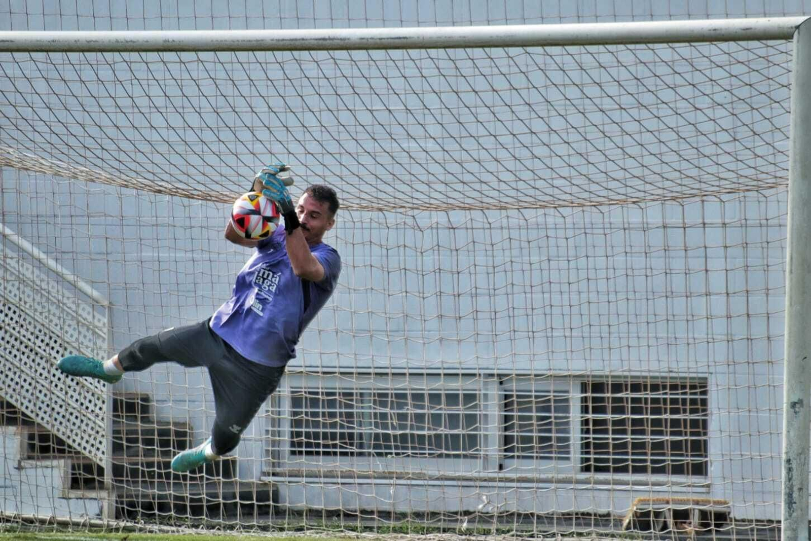 El entrenamiento del Málaga CF, en fotos