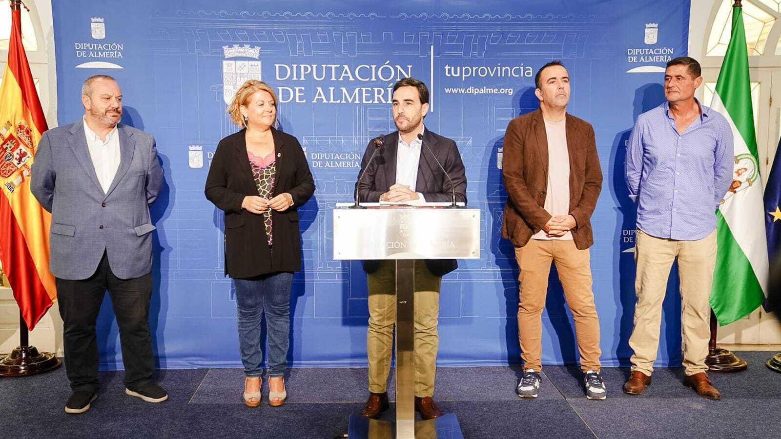 Presentación de la actividad este lunes en la Diputación Provincial.