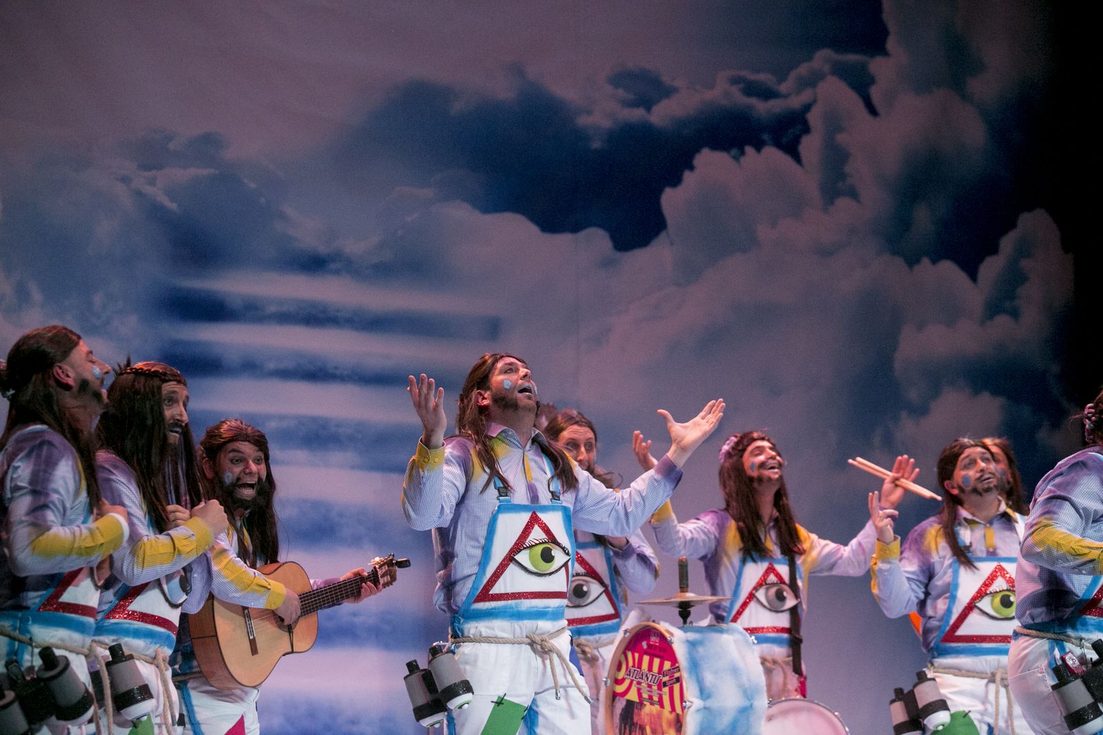 La murga 'Deja de pedir, que no soy Cofidís', de Punta Umbría