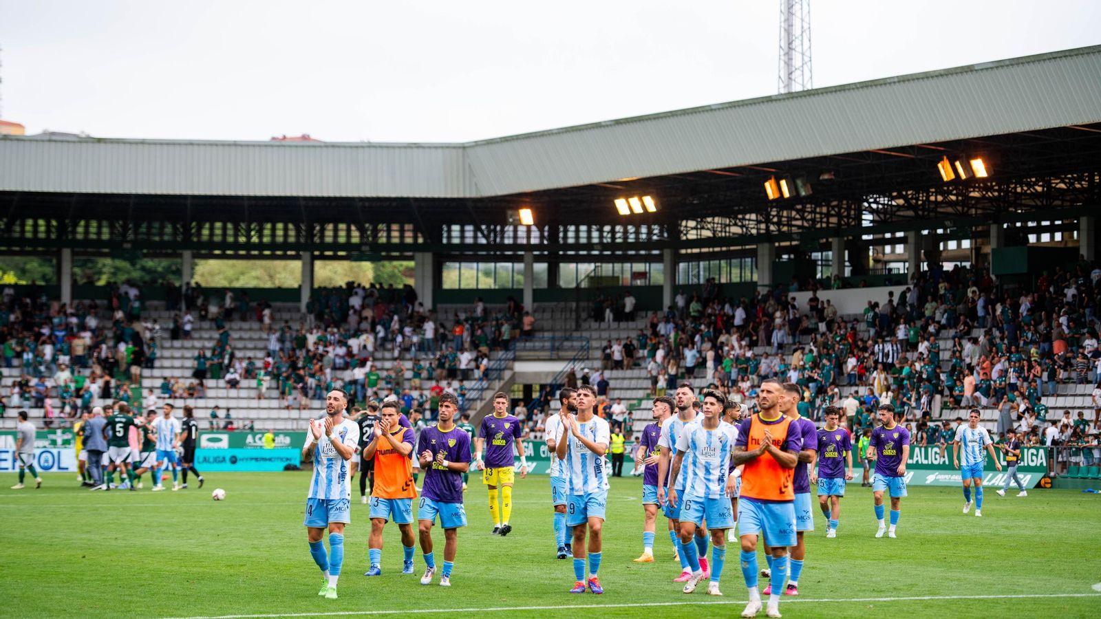 Racing de Ferrol - Málaga CF, en fotos