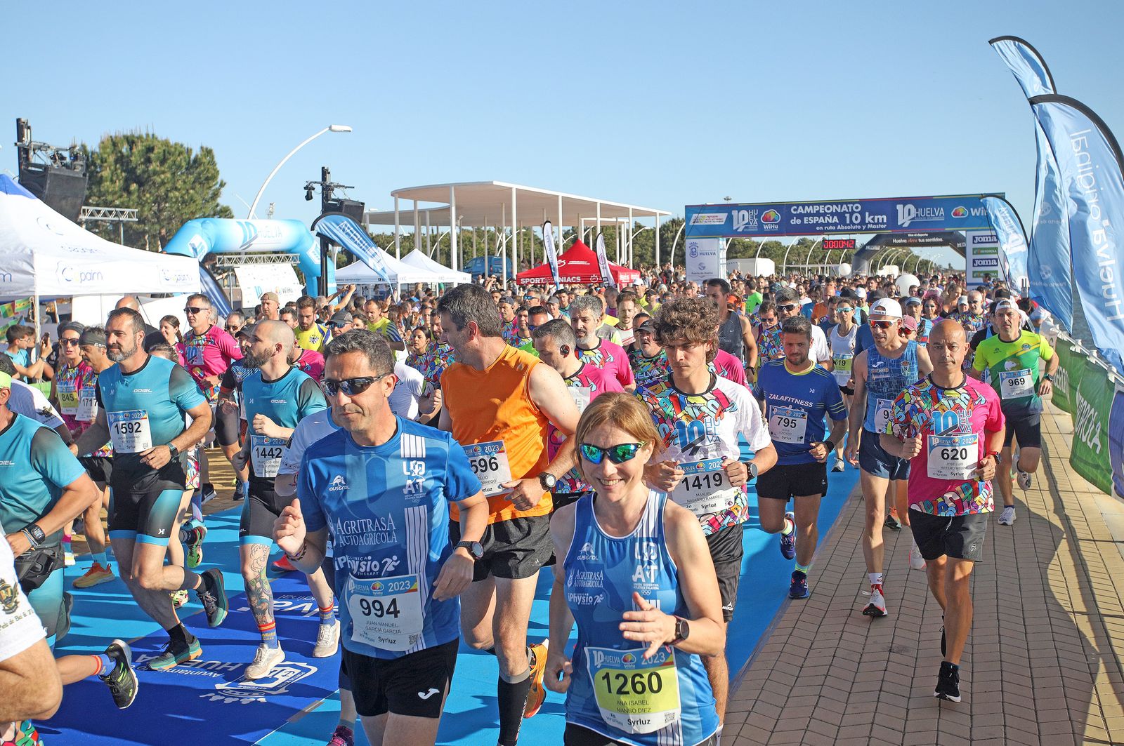 Imágenes de la 10K Puerta del Descubrimiento en Huelva