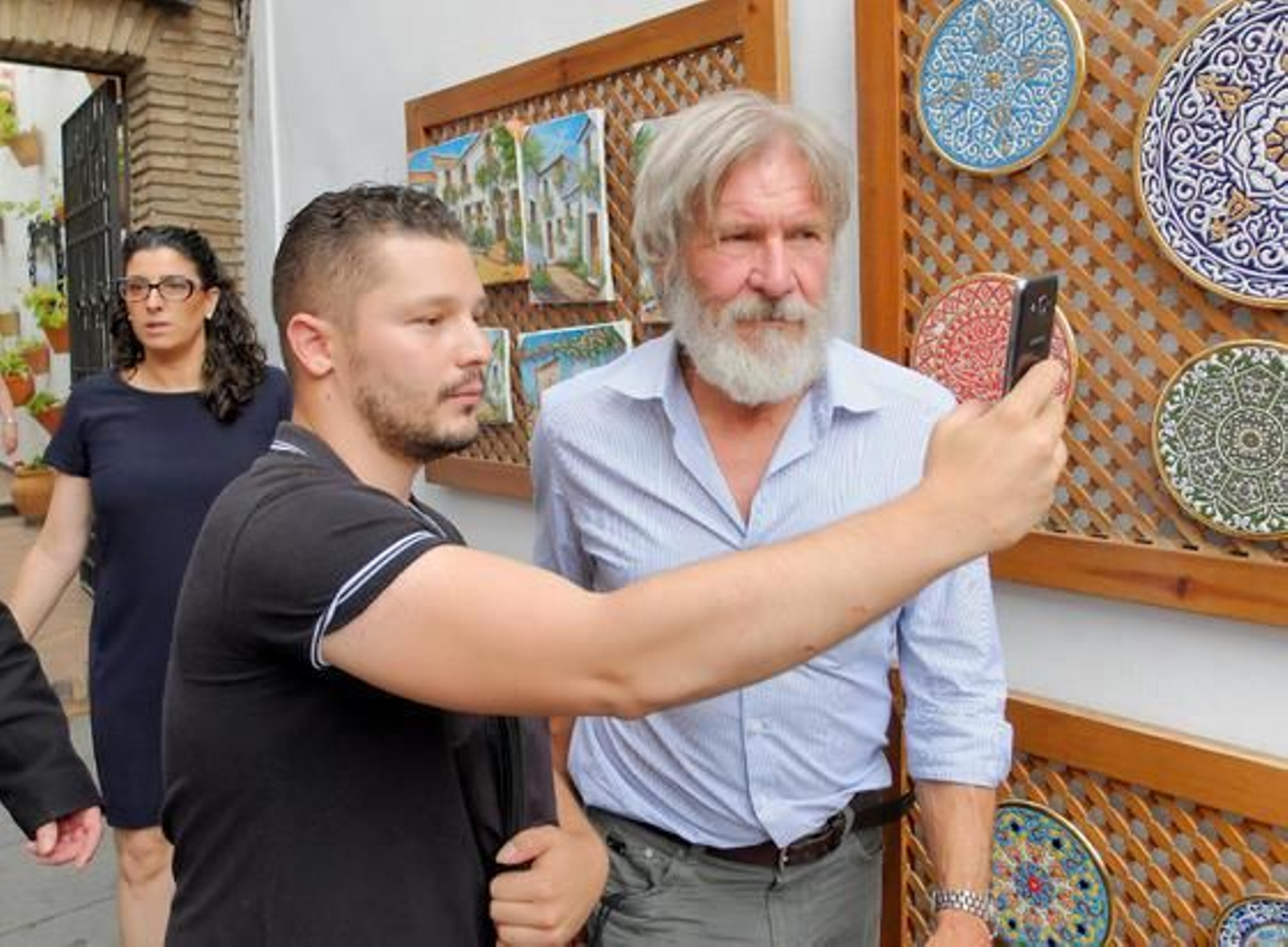 Las imágenes de la visita de Harrison Ford a Córdoba