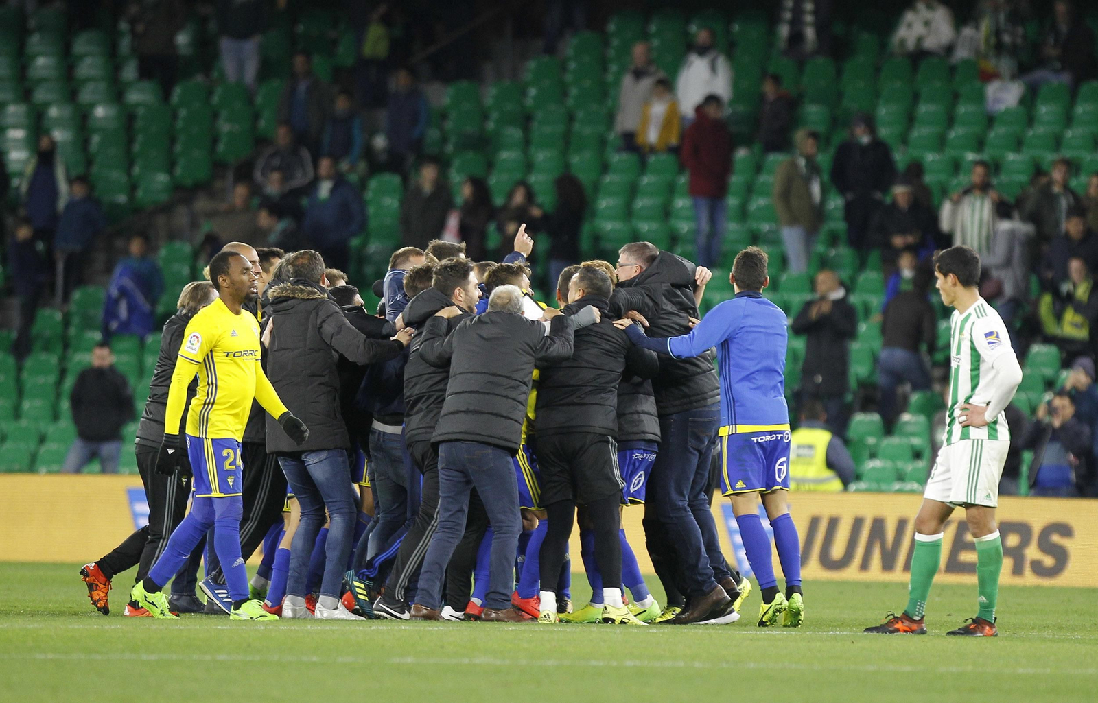 Las imágenes del Betis-Cádiz de Copa