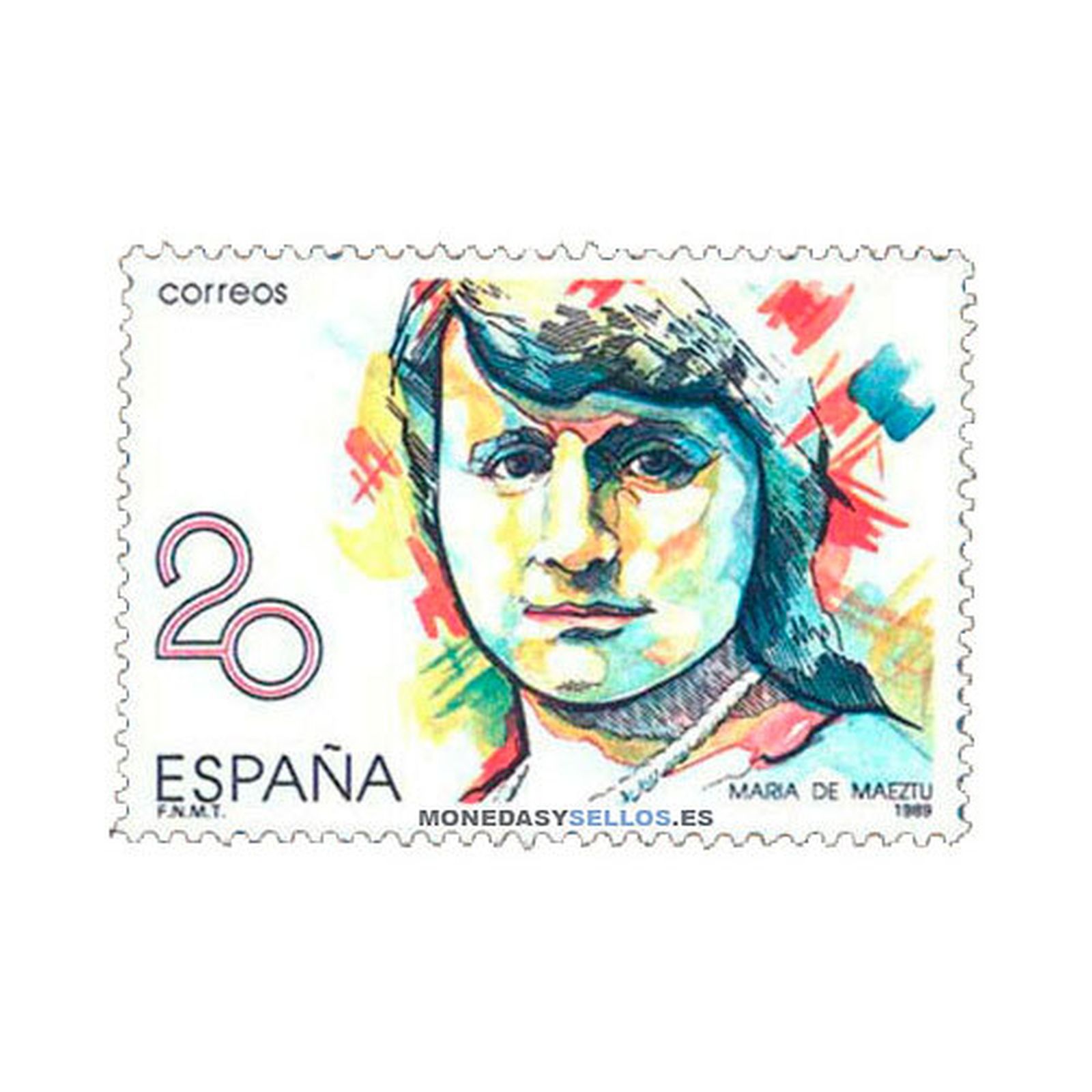 Sello en honor a María de Maetzu