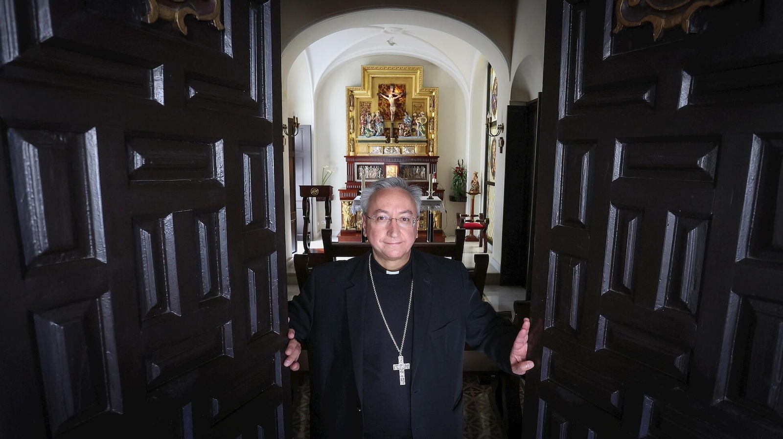 Monseñor José Rico Pavés, obispo de Asidonia-Jerez.