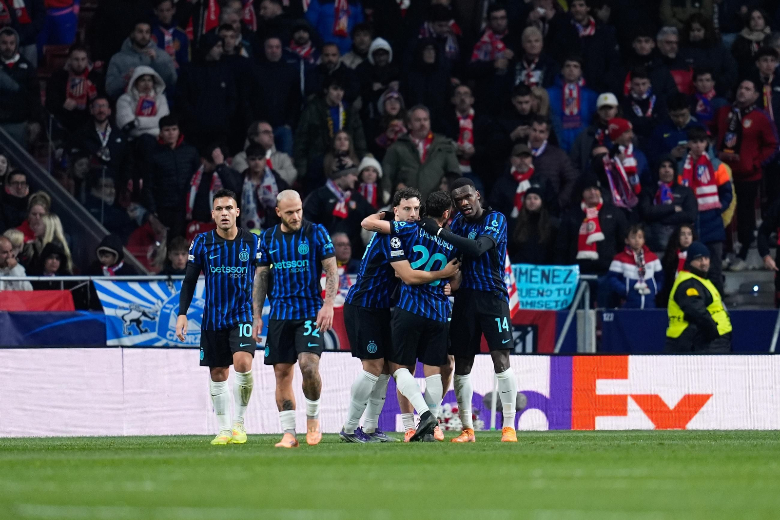 Las fotos del Atlético de Madrid-Inter