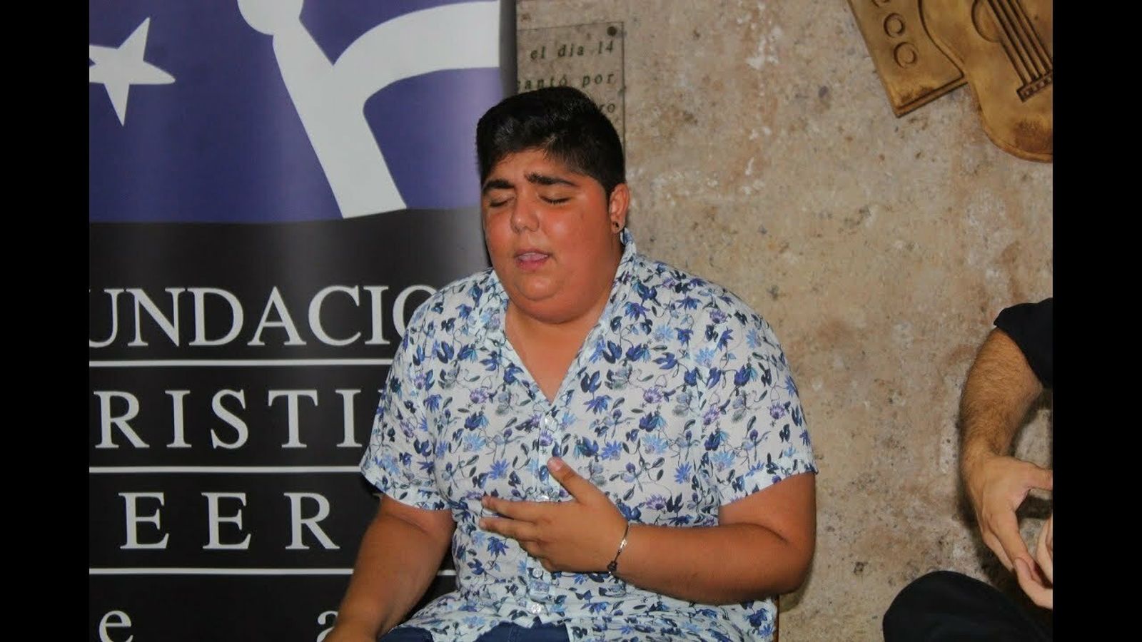 Fermín Fernández durante una de sus actuaciones.