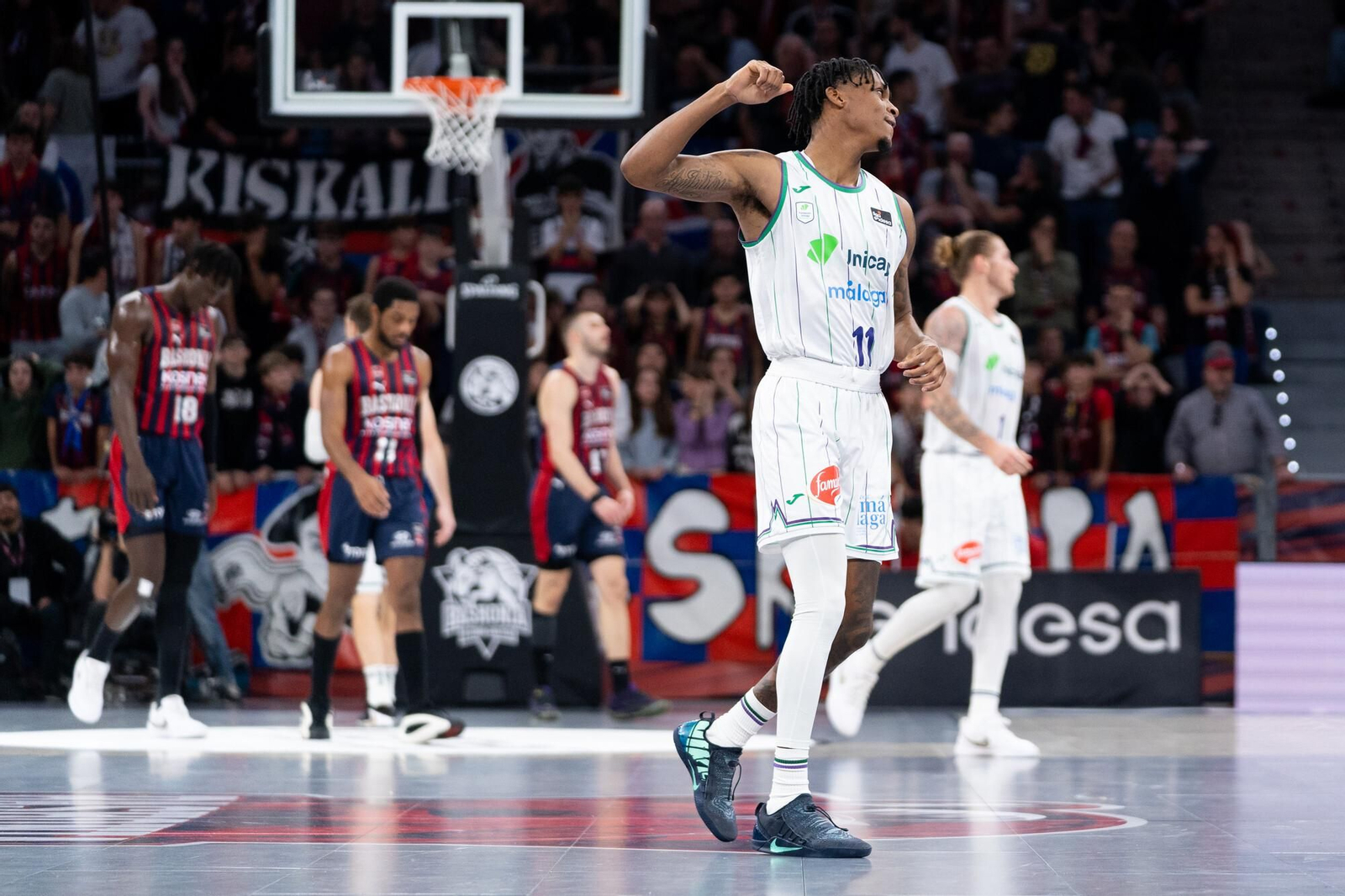 Tyson Carter celebra.