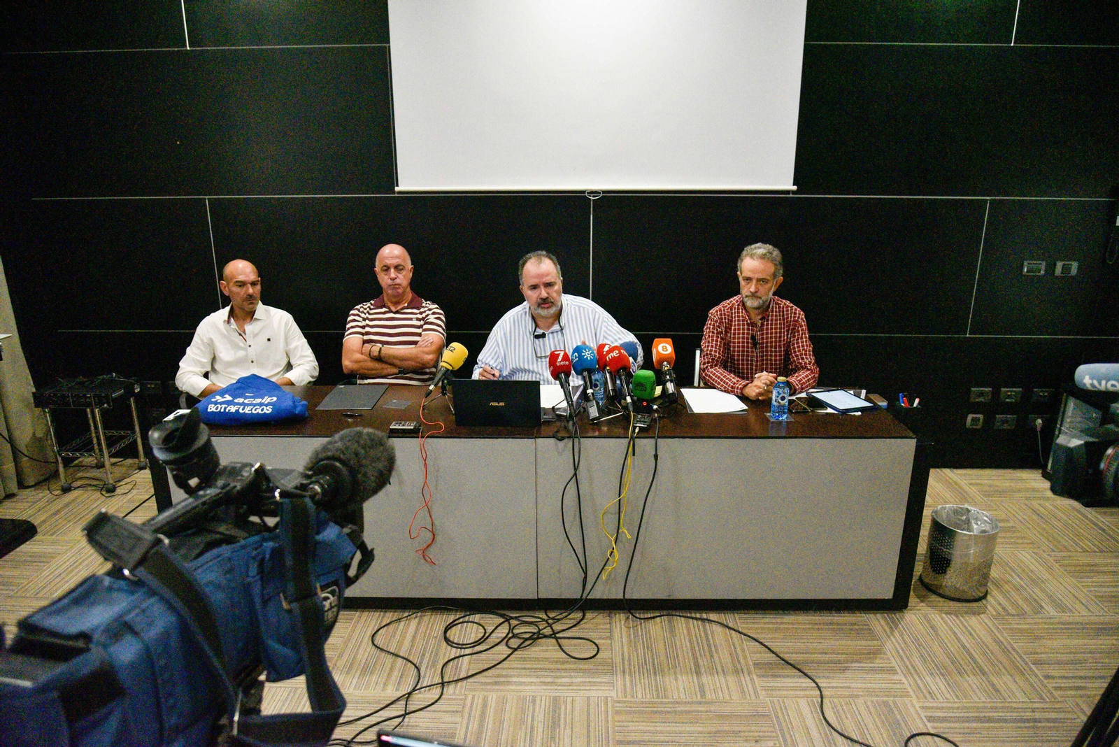 Manuel García, José Luis Alcaraz, José Ramón López y Joaquín Leiva.