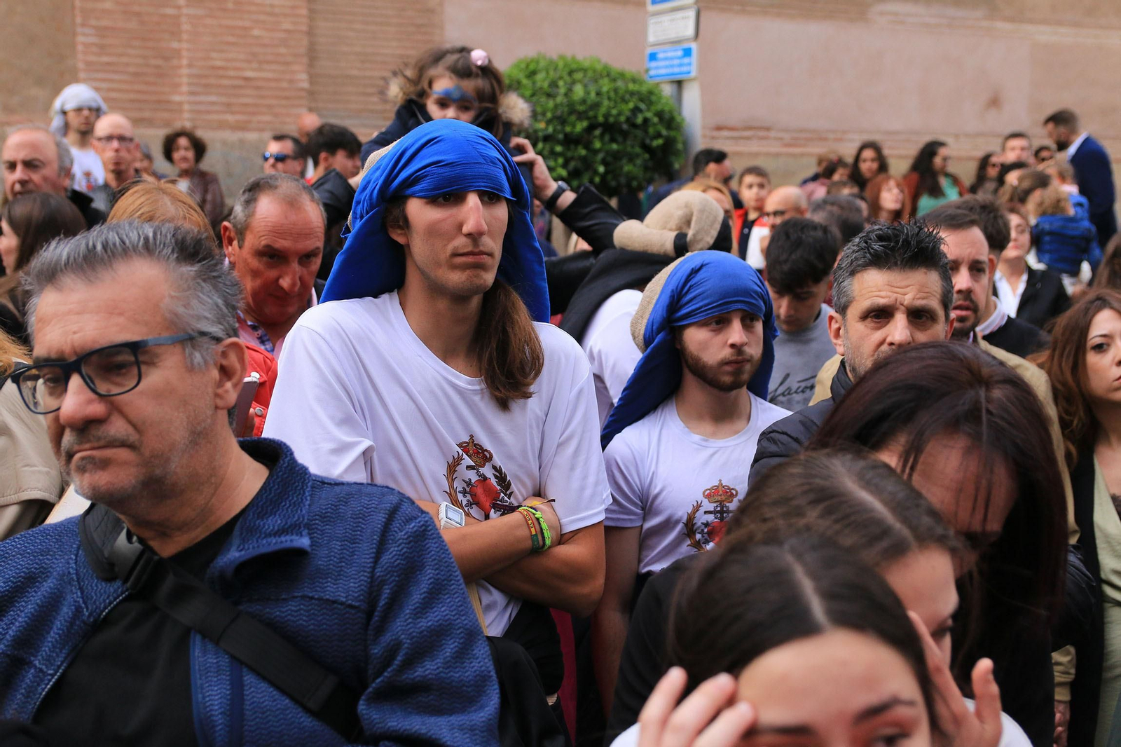 La procesión de Las Angustias, en imágenes