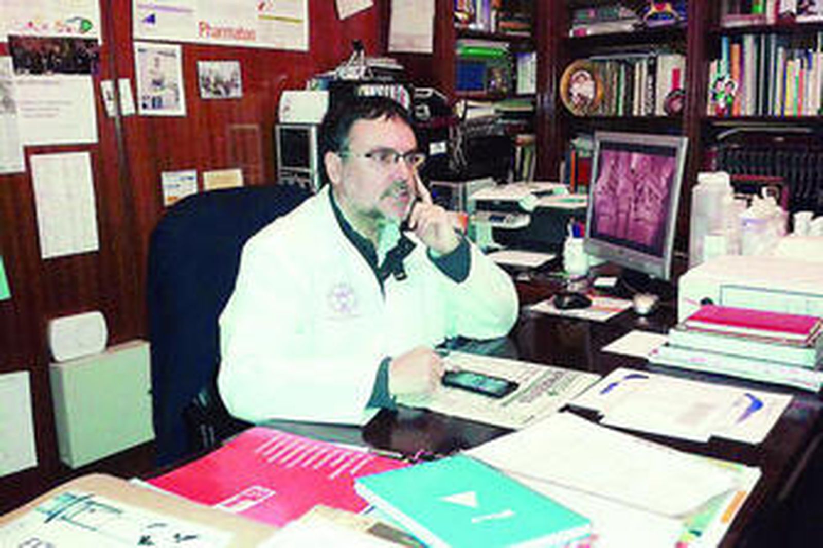 Francisco Florido, en su despacho.