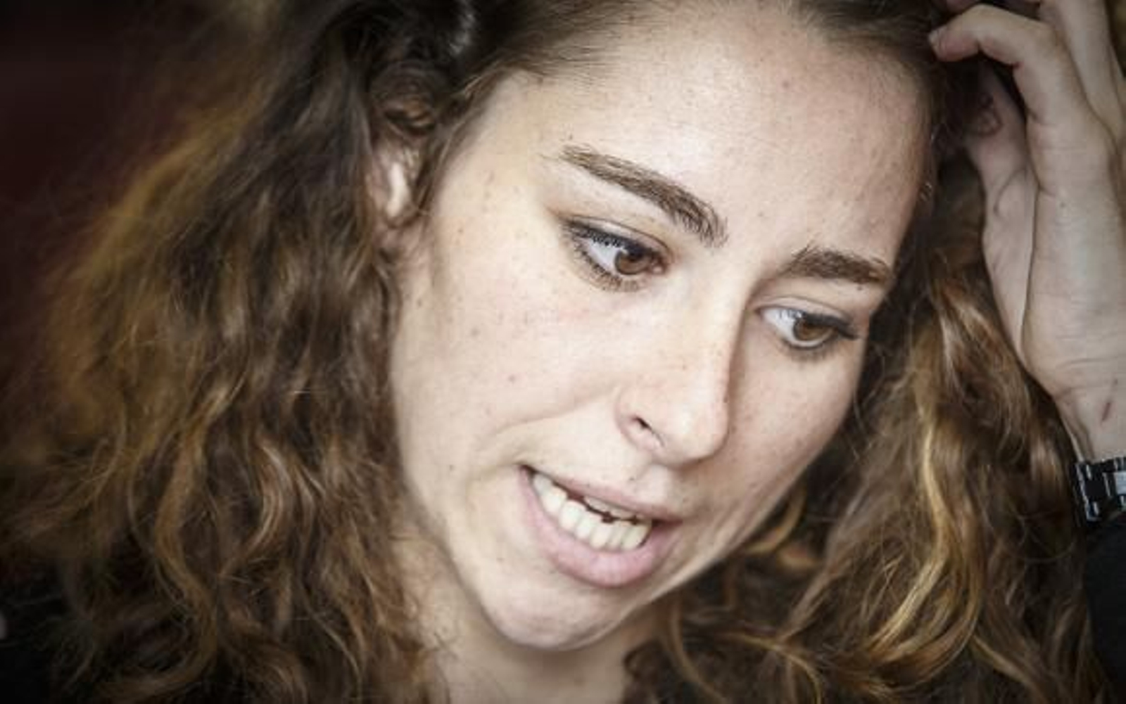 La edil María Romay. /Julio González