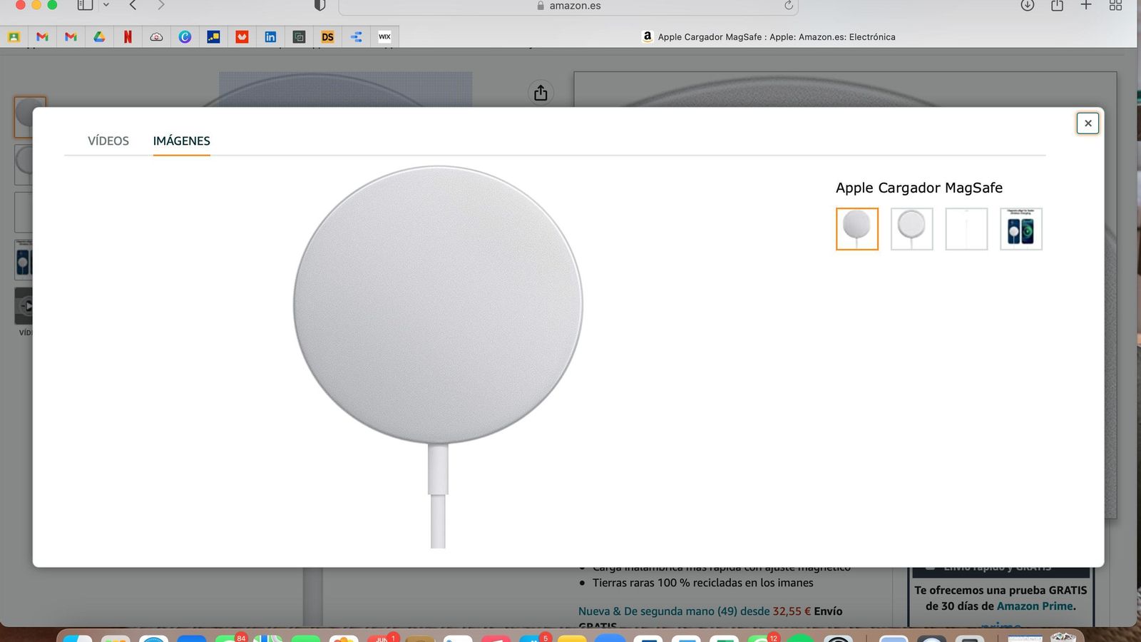 Apple Cargador MagSafe