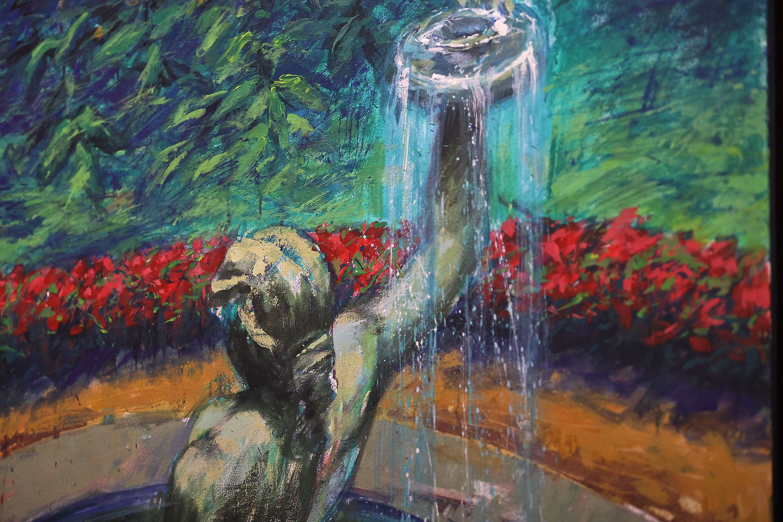 Imágenes de la inauguración de la muestra 'Camino de Perfección' del pintor Antonio Belmonte