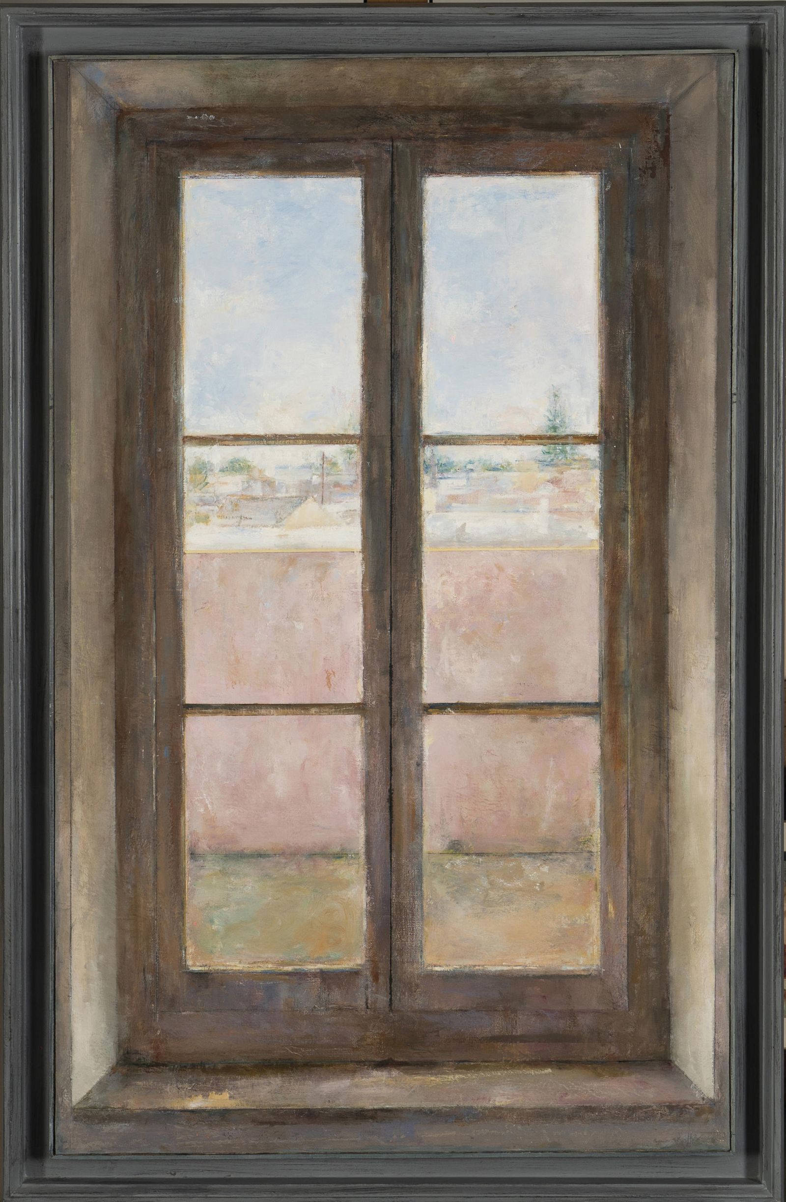 La obra de Carmen Laffón, a puja por 35.000 euros.