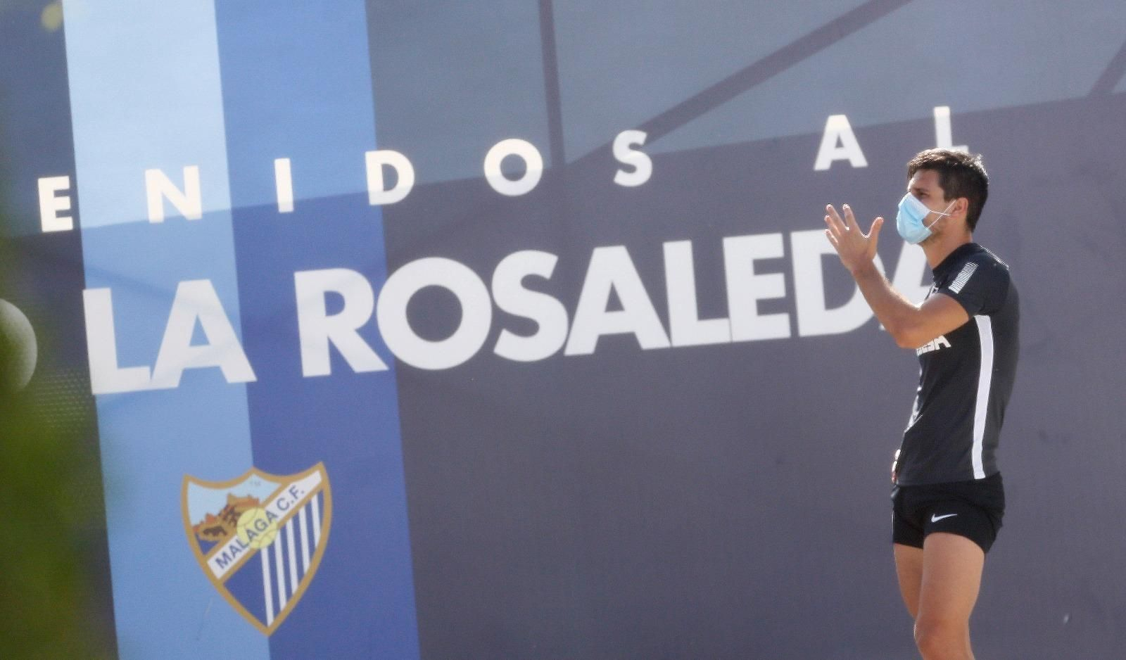 Las fotos del entrenamiento del Málaga