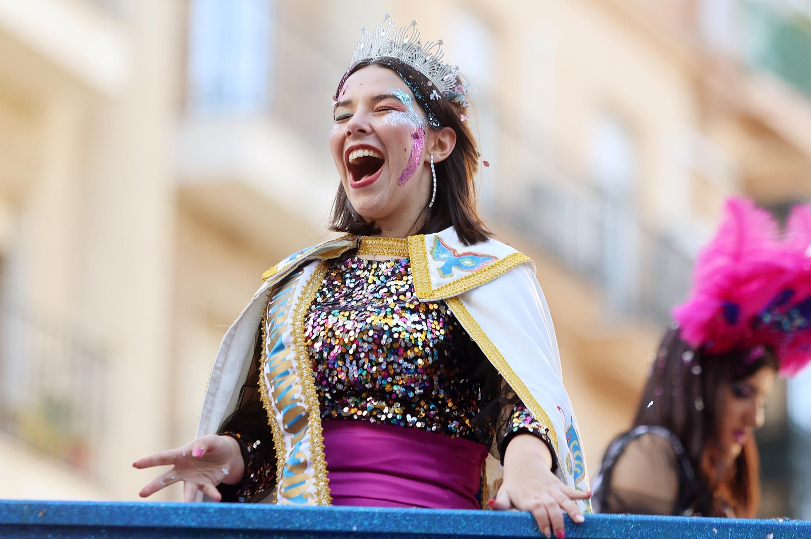 Imágenes de la cabalgata del Carnaval Colombino 2024