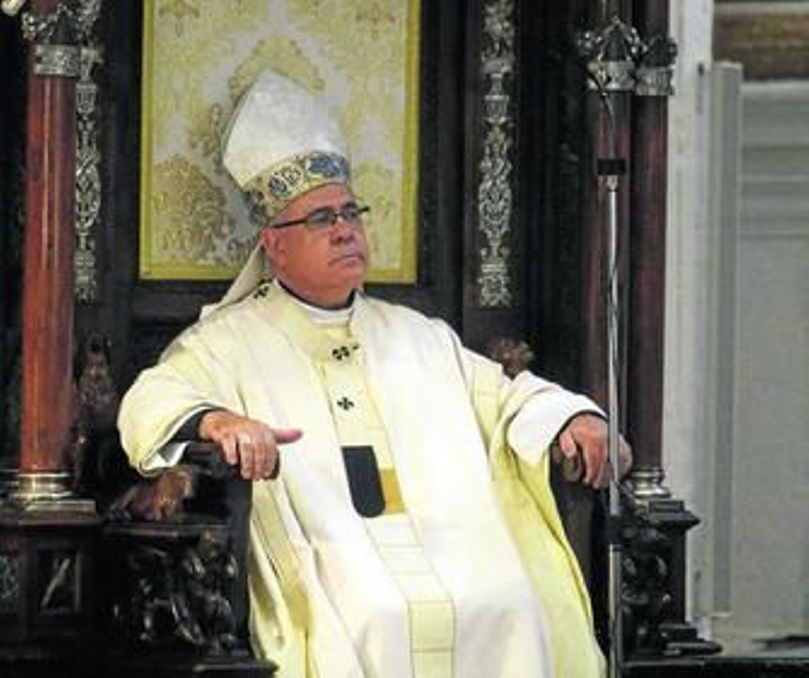 El arzobispo de Granada, en una de sus últimas apariciones.