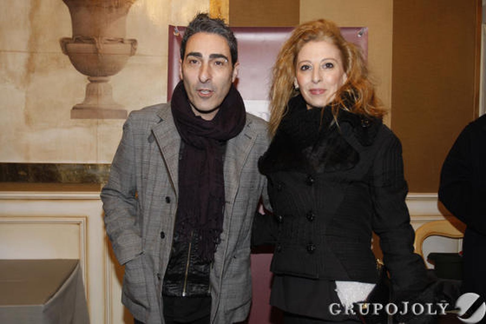 El galardonado con el Premio Emilio López 2016, Antonio Martínez Ares, con su pareja, Fany Rodríguez. 

Foto: Julio Gonzalez-Joaquin Pino-Fito Carreto