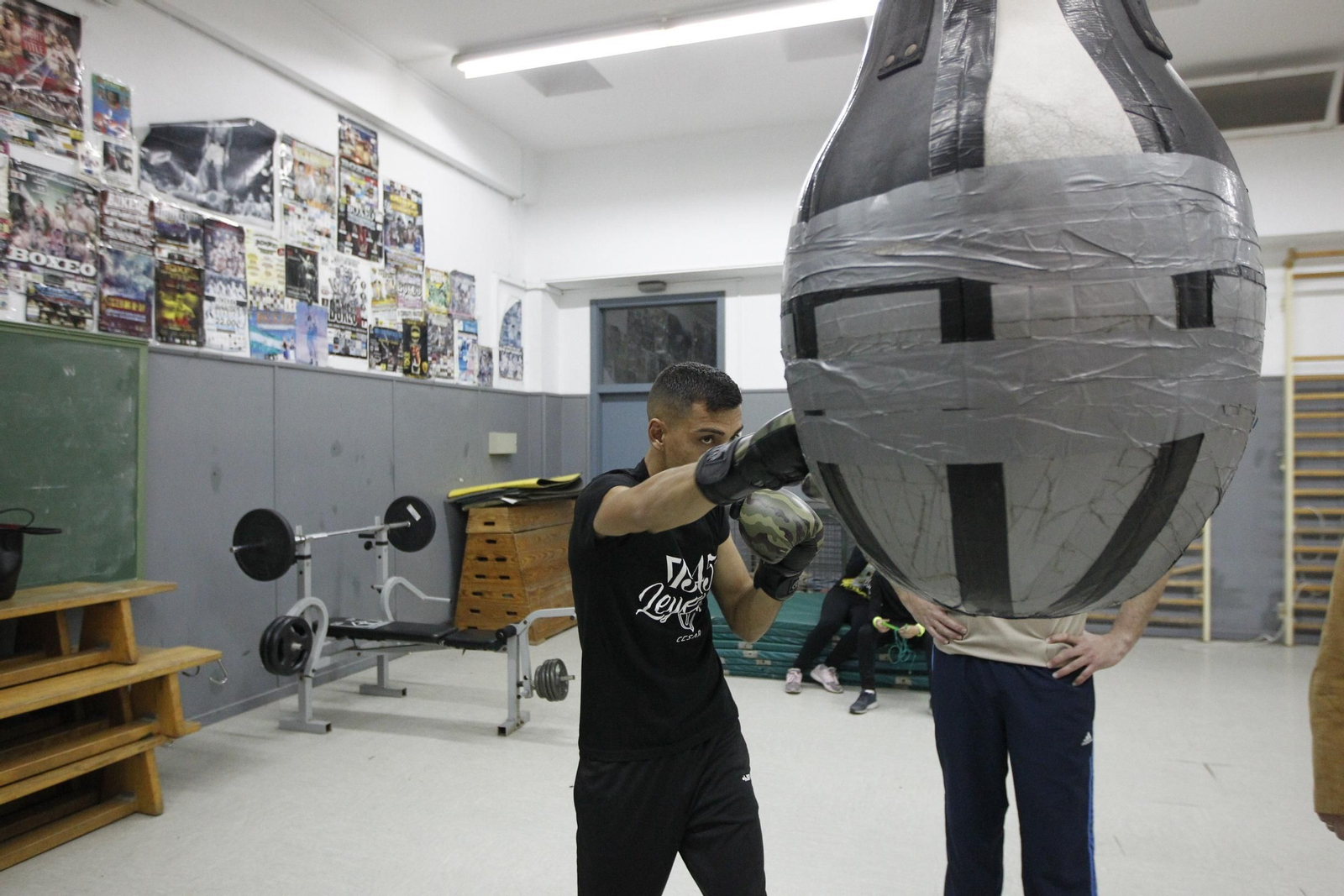 Fotogalería de un entrenamiento de Salvador Barón, el 'Rey Gitano'
