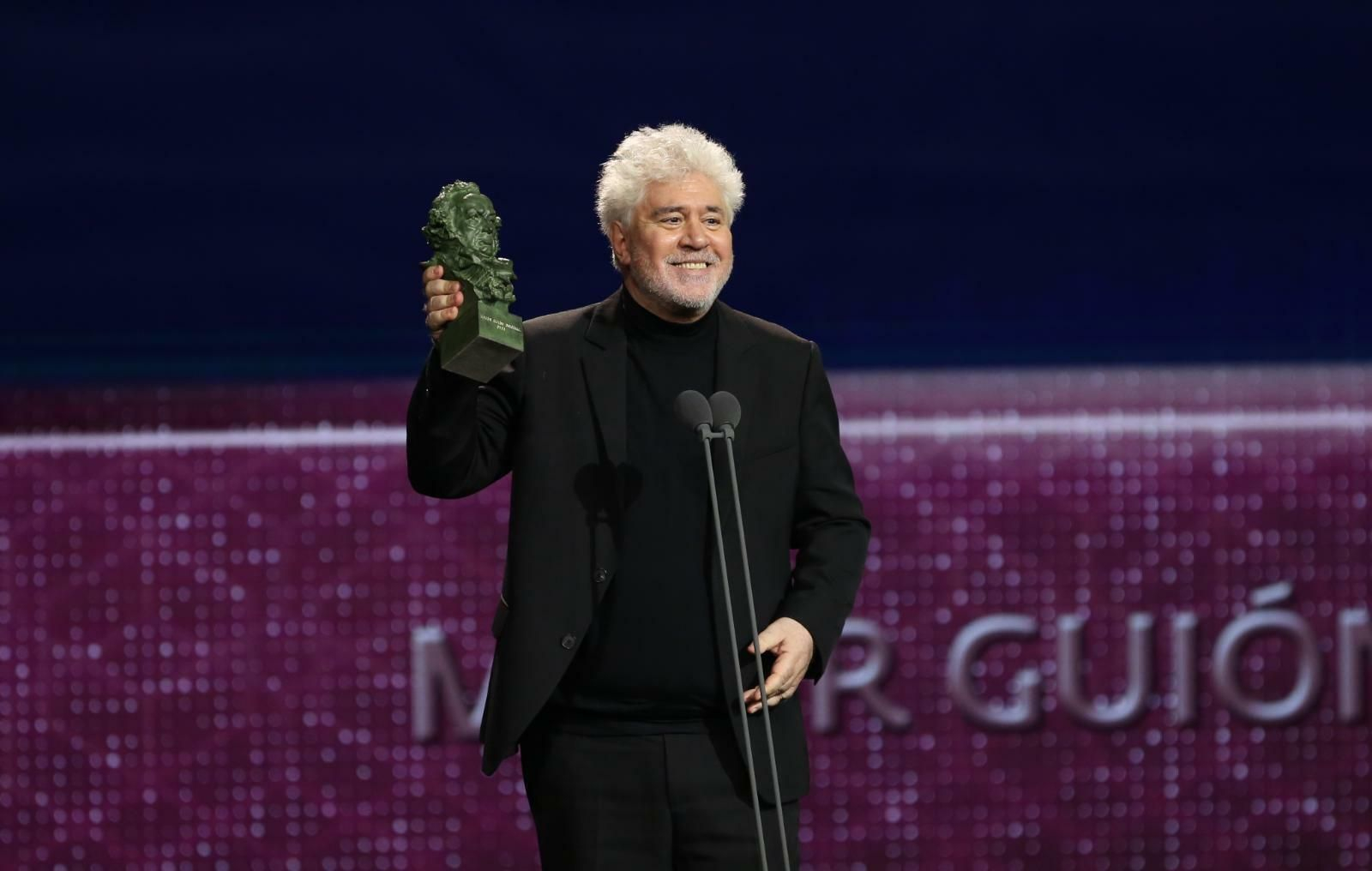 Pedro Almodóvar, Goya al mejor guion original 2020 por Dolor y Gloria Pedro Almodóvar, Goya al mejor guion original 2020 por Dolor y Gloria