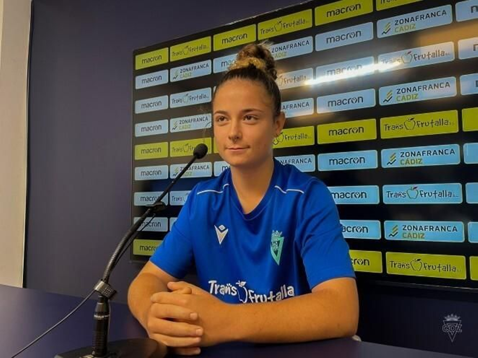 Úrsula Camacho, capitana del conjunto femenino del Cádiz.