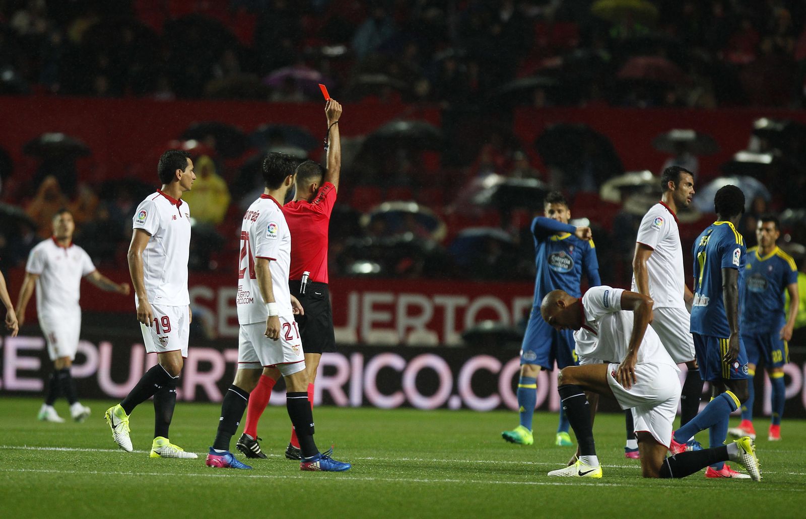 El Sevilla FC-Celta de Vigo, en imágenes