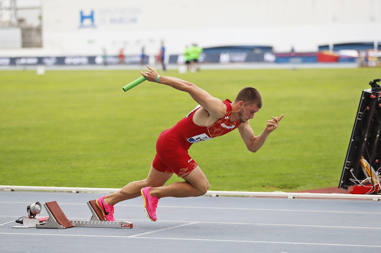 Imágenes del XIII Meeting Iberoamericano de atletismo de Huelva