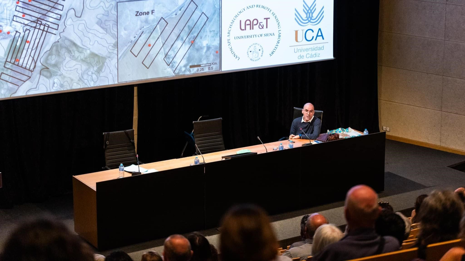 Una de las charlas del segundo ciclo de conferencias sobre arqueología que se celebró en San Fernando
