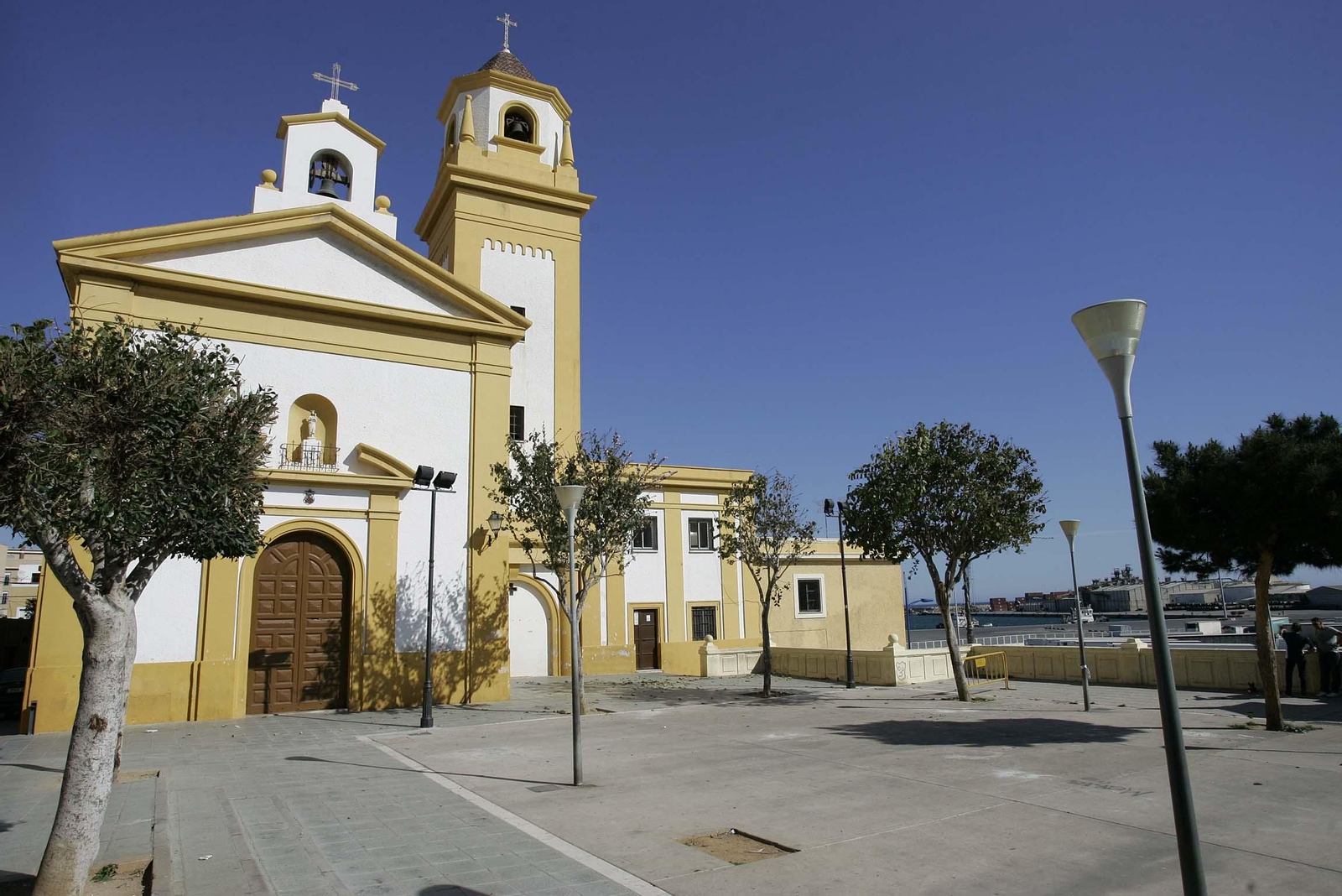 Parroquia de San Roque en el barrio almeriense de Pescadería.