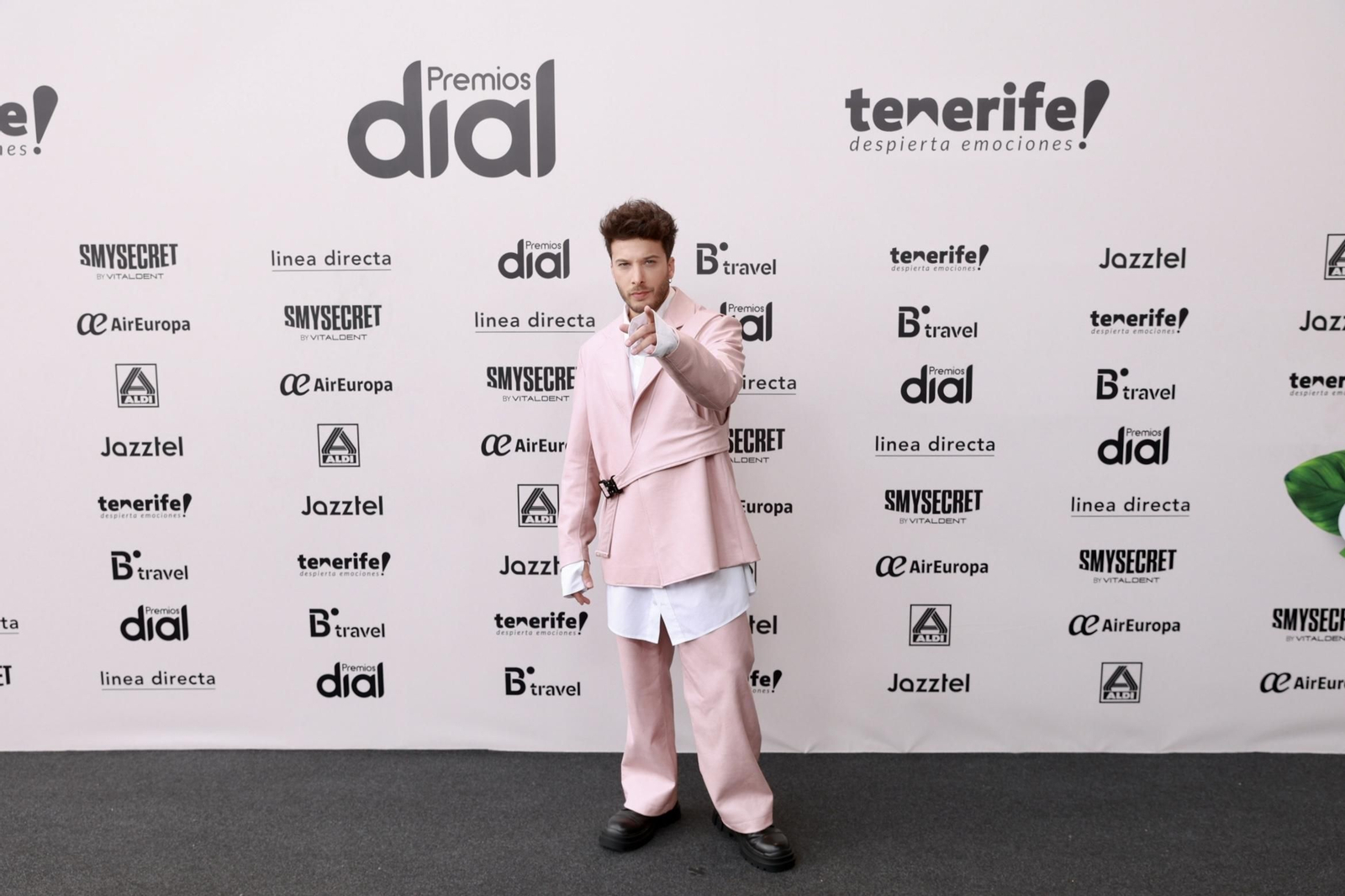 Las estrellas del 'photocall' de los Premios Dial, gala celebrada en Santa Cruz de Tenerife