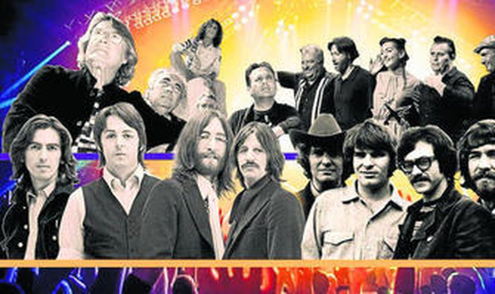 Muchos personas de la música y la televisión pasarán esta noche por la Plaza Vieja.