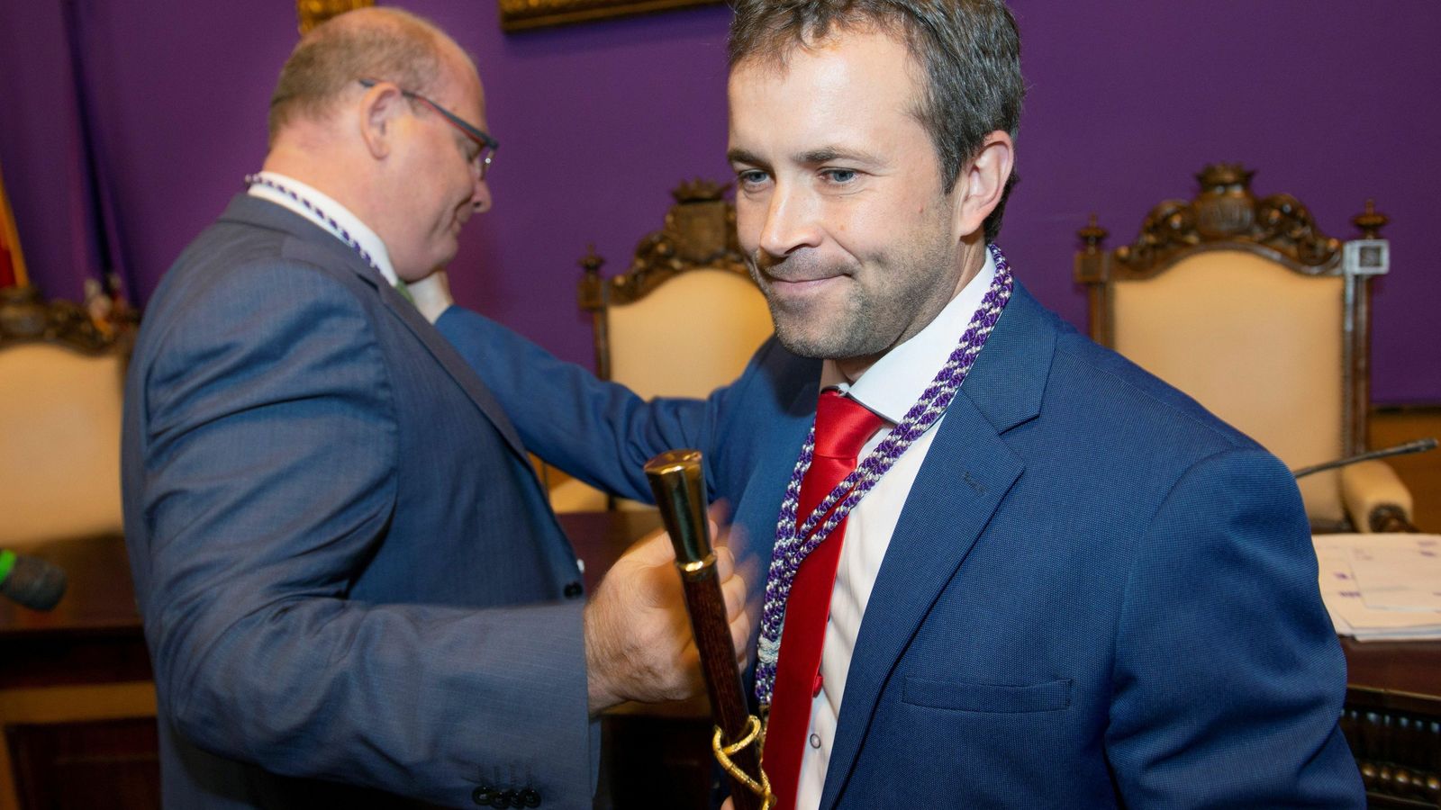 Julio Millán, alcalde de Jaén.